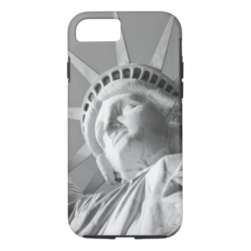 Black White Statue of Liberty iPhone 87 Case