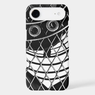 Black White Steampunk Abstract Geometric Design iPhone 17 Air Case