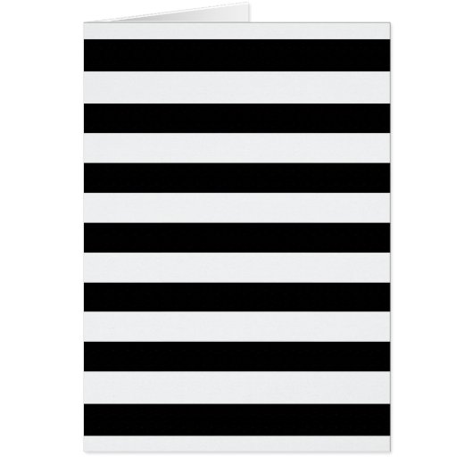 “black & white stripe.” 5x7 cards (Front)