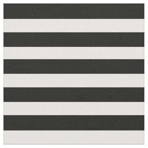 Black & White Stripe Fabric