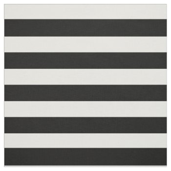 Black White Striped Modern Wedding Party Fabric by CyanSkyCelebrations at Zazzle