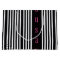 Black White Stripes Design Gift Bag