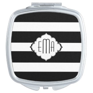 Black & White Stripes Geometric Pattern 2