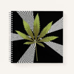 Black&amp;White Swirl....... Notebook