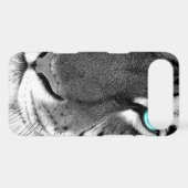 Black White Tiger Case-Mate iPhone Case (Back (Horizontal))
