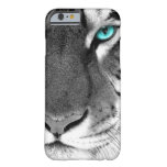 Black White Tiger Barely There Iphone 6 Case at Zazzle