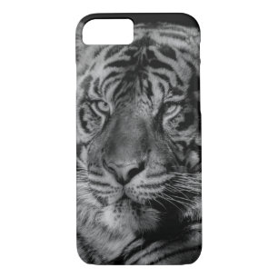 Black & White Tiger iPhone 8/7 Case
