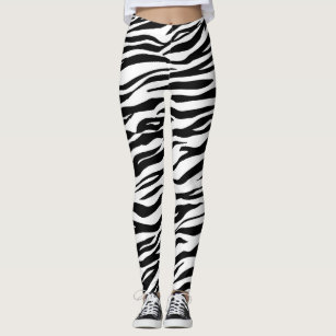  Wxkllsom Tiger Print Pattern Leggings for Women High