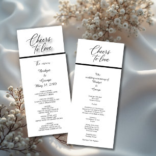 black & white timeless modern script program