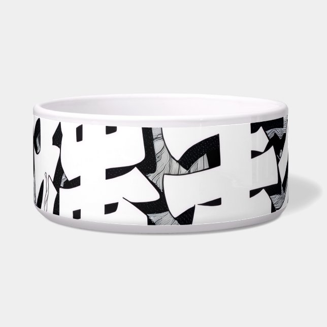 Black & White Tokyo Bowl (Front)
