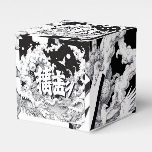 Black & White Tokyo Favor Boxes
