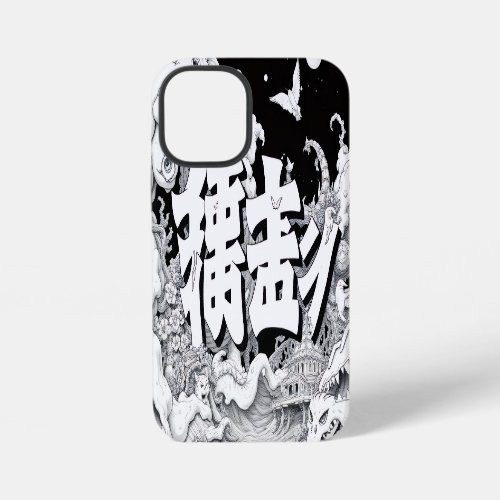 Black & White Tokyo iPhone 12 Mini Case