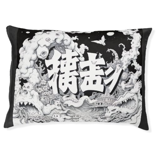 Black & White Tokyo Pet Bed