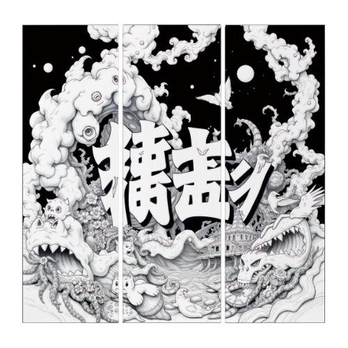 Black & White Tokyo Triptych