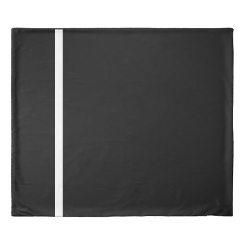 Black + White Trim King Size 