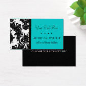 Black, White & Turquoise (Desk)