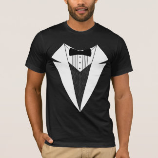 Black/White Tuxedo T-Shirt