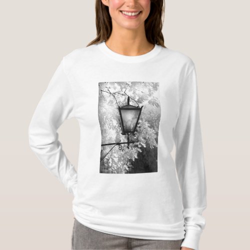 Black  White view of light fixture T_Shirt