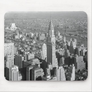 Black & White Vintage New York City Mouse Pads
