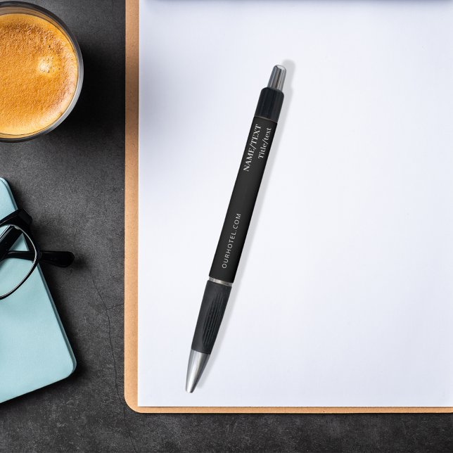 Black white website name text pen (Creator Uploaded)