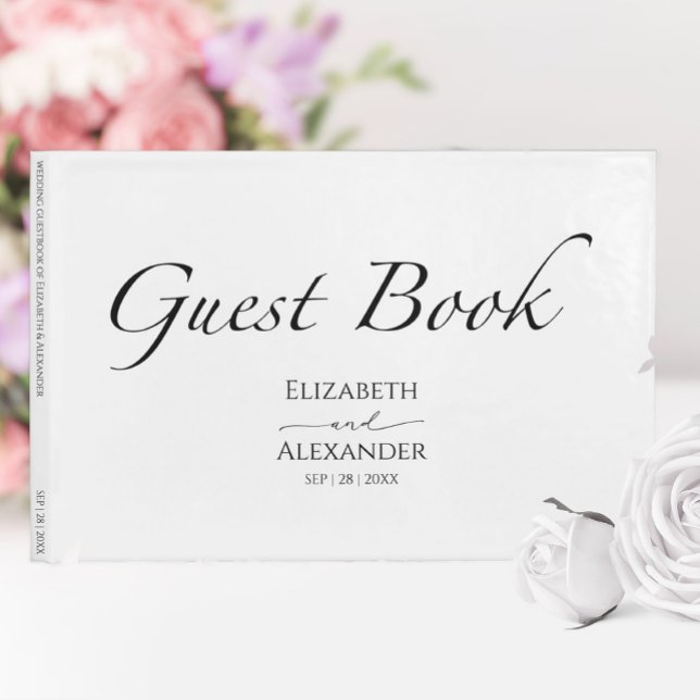 Black & White Wedding Guest Book (Creator Uploaded)