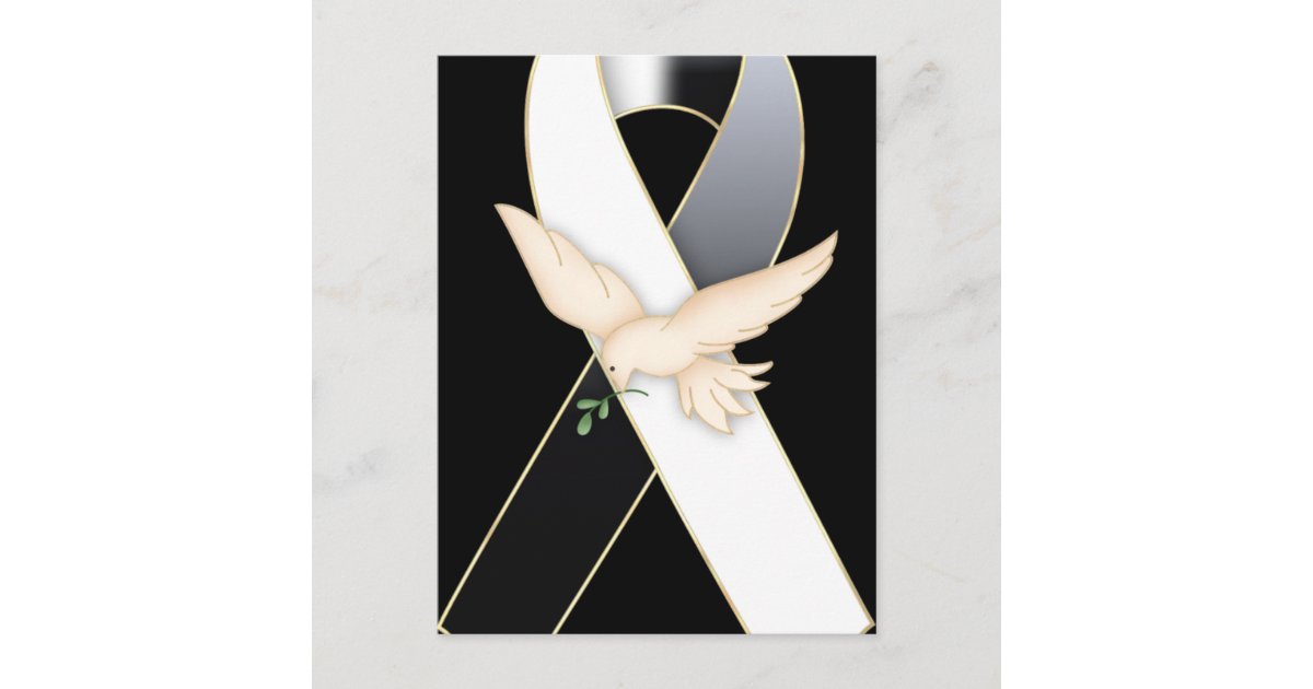 Black with White Doves Personalized Wedding Save The Date Cards Black with White Doves Personalized Wedding Save The Date Cards