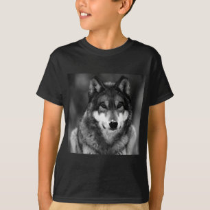 Black & White Wolf T-Shirt