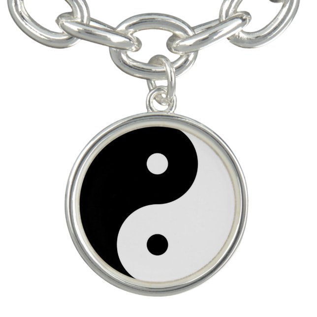 black/white yin/yang symbol bracelet (Design)