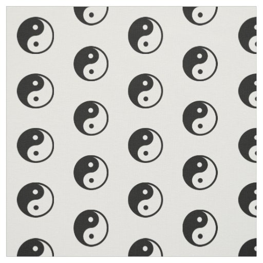 Black Yin Yang Gift Wrapping Paper, Zazzle