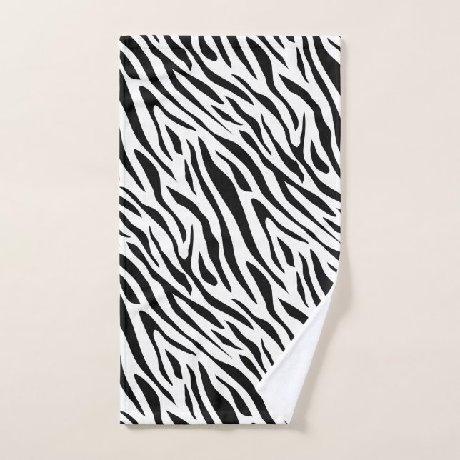 Animal Print Zebra Towel Set Colorful Animal Print Leopard And