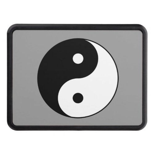 black_white zen yin yang symbol hitch cover