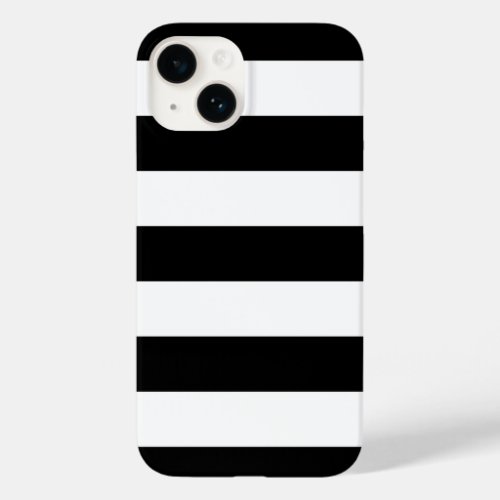 Black Wide Stripe Case_Mate iPhone 14 Case