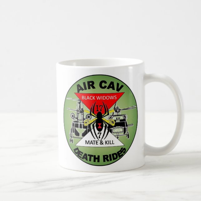 "Black Widow 07" Coffee Mug (Right)