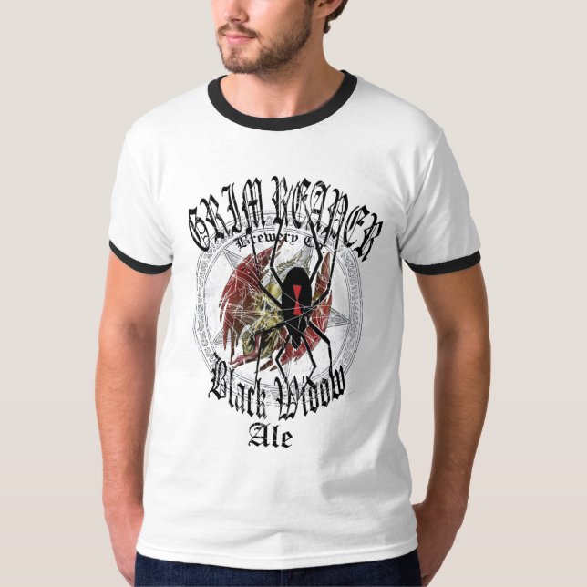 BLACK-WIDOW-ALE T-Shirt (Front)