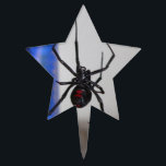 Black Widow Cake Topper<br><div class="desc">Welcome to DELIGHTS! We are open. Do a favor for your family and friends and give them our link: http://www.zazzle.com/Delights?rf=238549869542096443*</div>