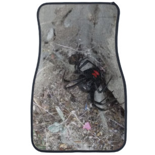 Black Widow Car Mats (set of 2)
