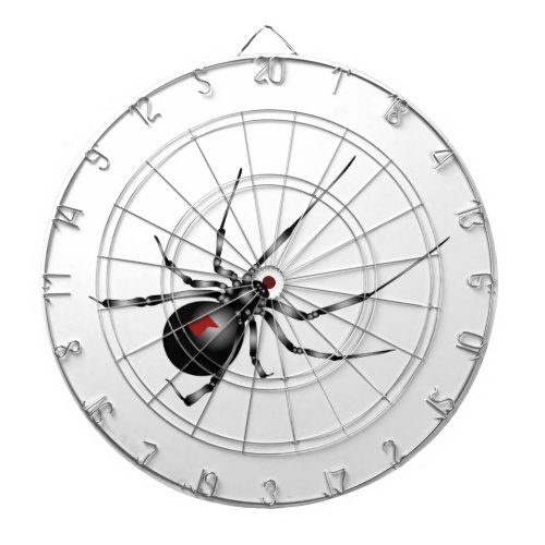 Black Widow Dart Board