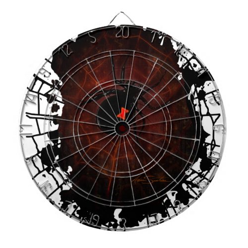 Black Widow    Dart Board