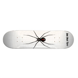 Black Widow design Skateboard Deck
