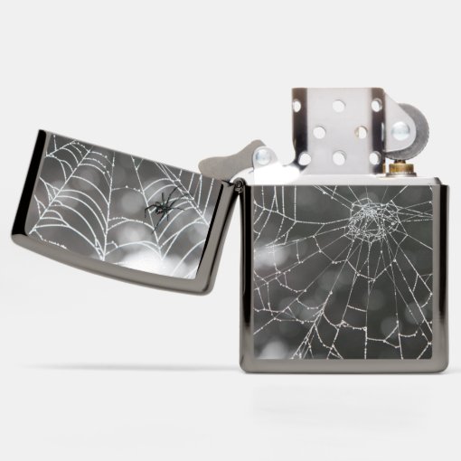 Black Widow in Spider  Halloween Zippo Lighter Zazzle