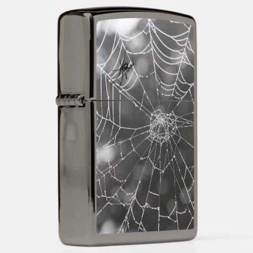 Black Widow in Spider  Halloween Zippo Lighter Zazzle
