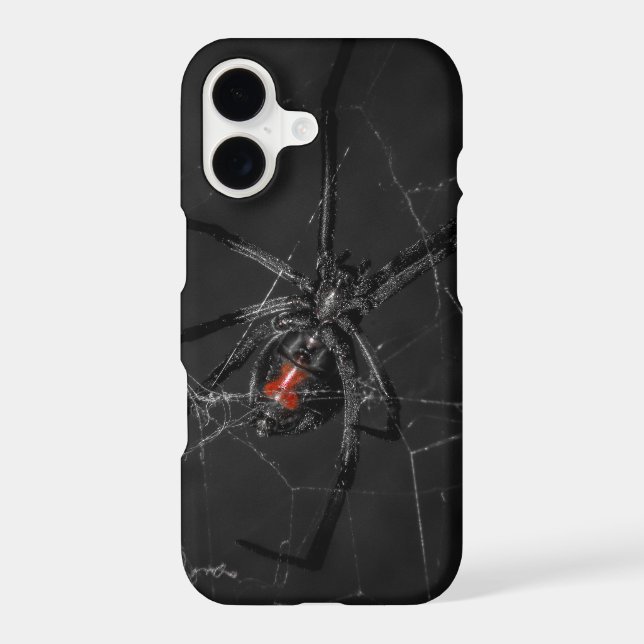 Black Widow Iphone Case (Back)