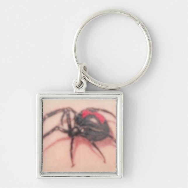 BLACK WIDOW KEYCHAIN (Front)