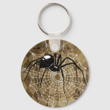 Black Widow Keychain