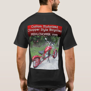 Black Widow Motorized Bike T-Shirt