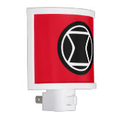 Black Widow Retro Icon Night Light (Right)