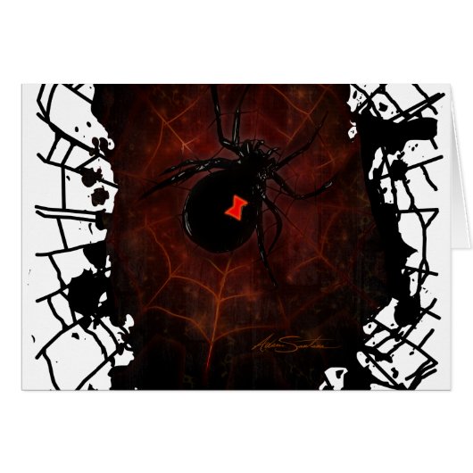 Black Widow (Signature Design) Cards (Front Horizontal)