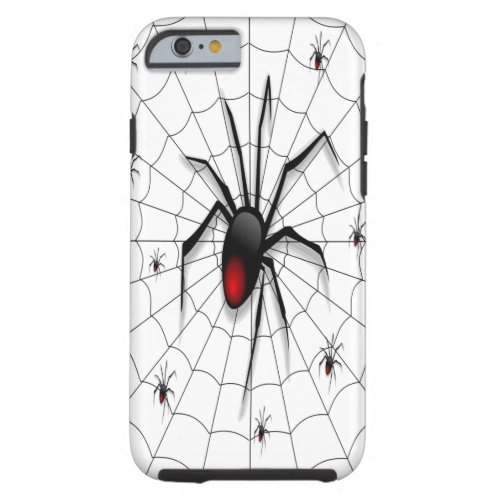 Black Widow Spider and Babies _ Tough iPhone 6 Case