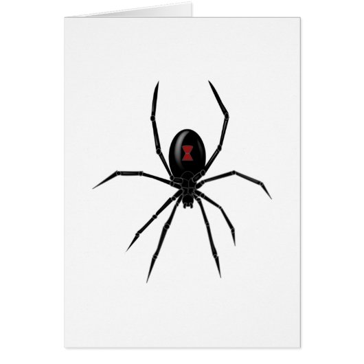 Black WIdow Spider Cards (Front)
