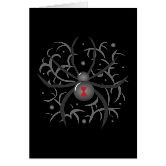 Black Widow Spider Cards (Front)